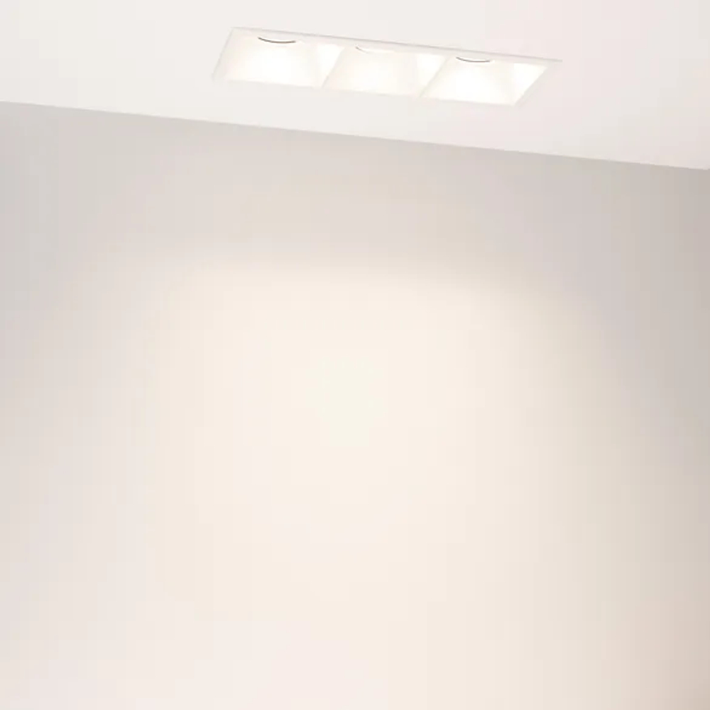 Светильник MS-FLOW-BUILT-S230x85-3x6W Day4000 (WH, 55 deg, 230V) (Arlight, IP20 Металл, 5 лет) 060930