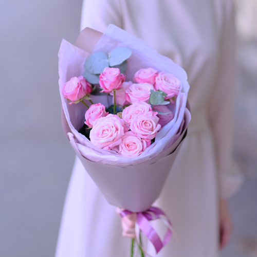 Купить Букет пионовидных роз "Леди" #536