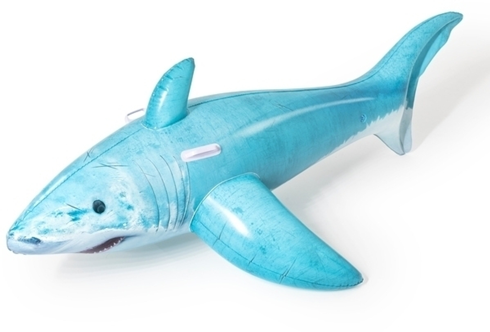 Игрушка для плавания верхом 183*102 см Realistic Shark Bestway (41405)