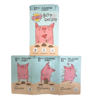 Патчи от черных точек 3-Х ЭТАПНЫЕ ENOUGH 3 Step Blackhead Clear Solution, 1 шт 6,2 гр.