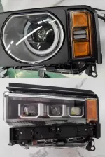 Передние фары для Toyota Land Cruiser Prado 250 LC250 прадо крузак свет запчасти