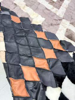 Покрывало меховое ковер из шкуры овчины