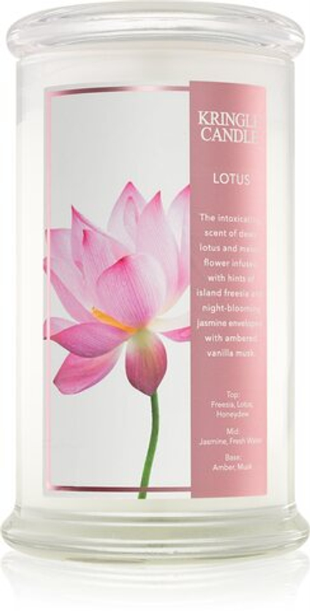 Kringle Candle Lotus - ароматическая свеча /   624  g  / GTIN 846853071718