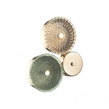 Настенный светодиодный светильник 5412/14WL золото/желтый/зеленый Caramella Odeon Light Exclusive