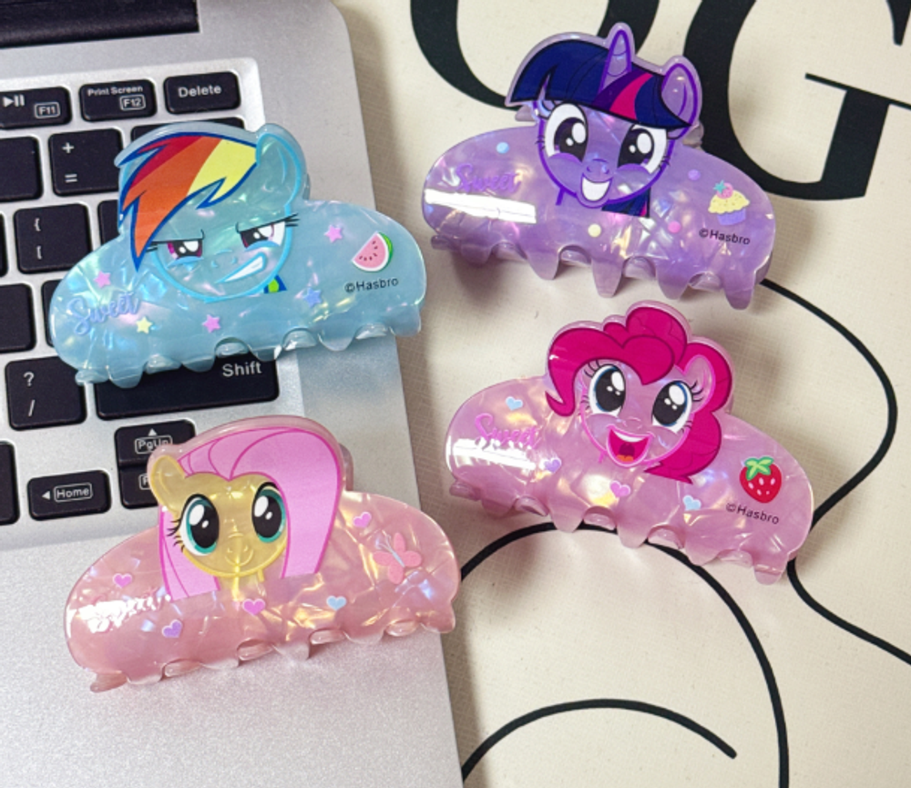 Крабик для волос "Sparkling Ponies"