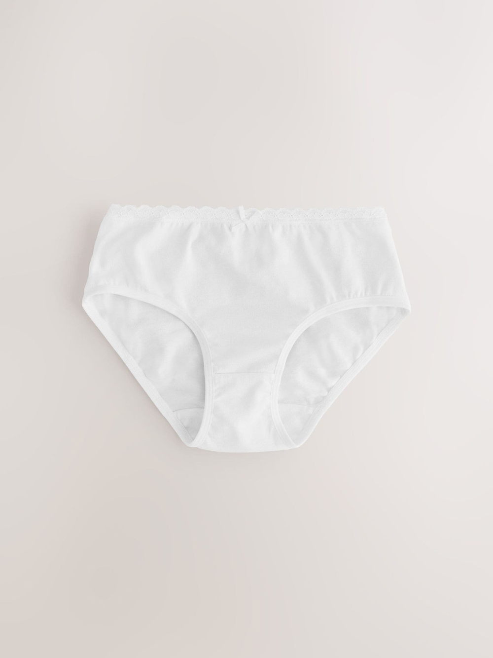 Трусы для девочки Next AB5-720, 5 шт., Белый