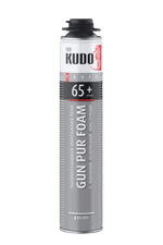 ПЕНА МОНТАЖНАЯ "KUDO PROFF 65+" ПРОФИ 1000 МЛ/930 Г ЗИМНЯЯ (ARKTIKA -18°C)
