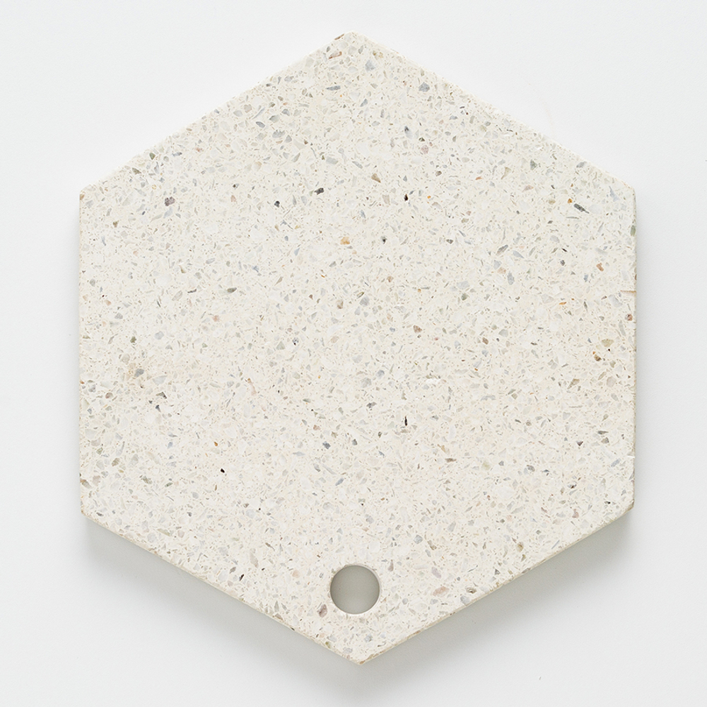 Доска сервировочная из камня elements hexagonal 30 см
