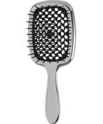 Расческа для волос JANEKE SuperBrush The Original Серебро с Черный