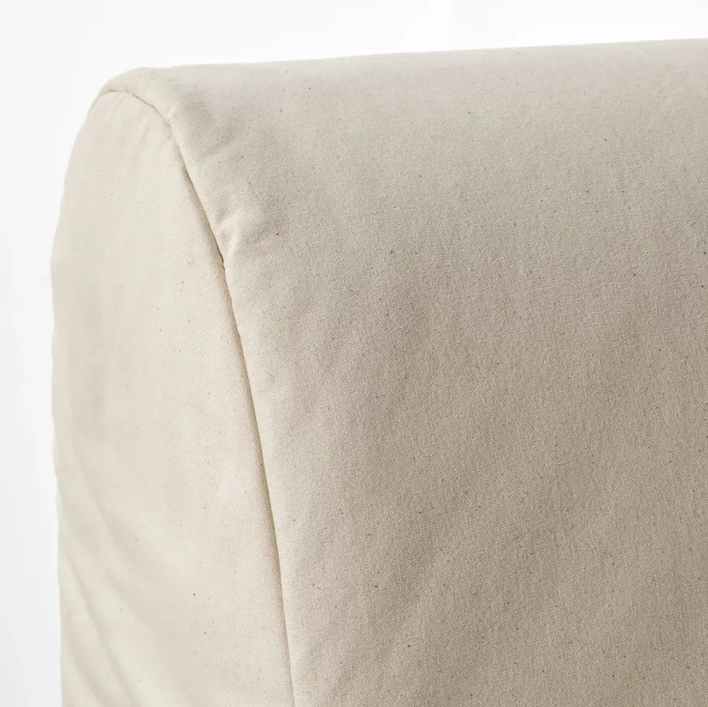 Кресло с откидной спинкой - IKEA LYCKSELE MURBO/ЛИКСЕЛЕ МУРБО ИКЕА, 87х100х80 см, белый