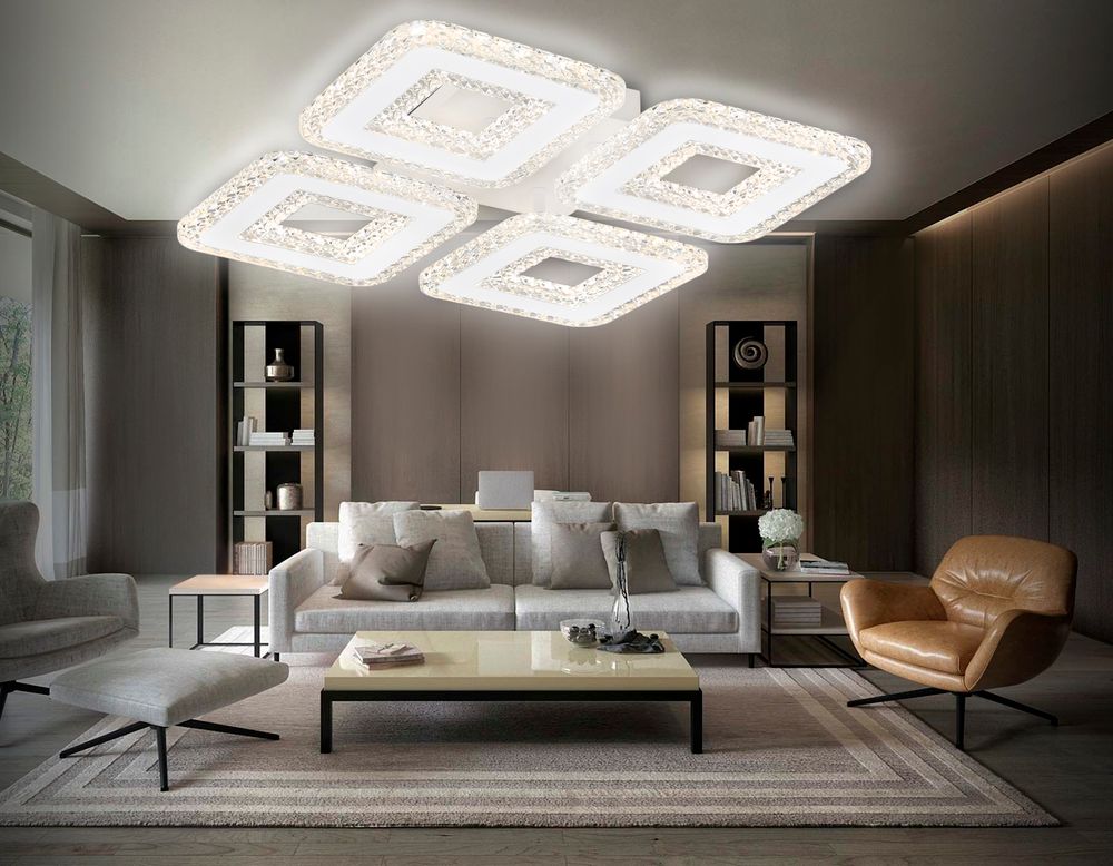 Ambrella Потолочный светодиодный светильник с пультом Original FA4004