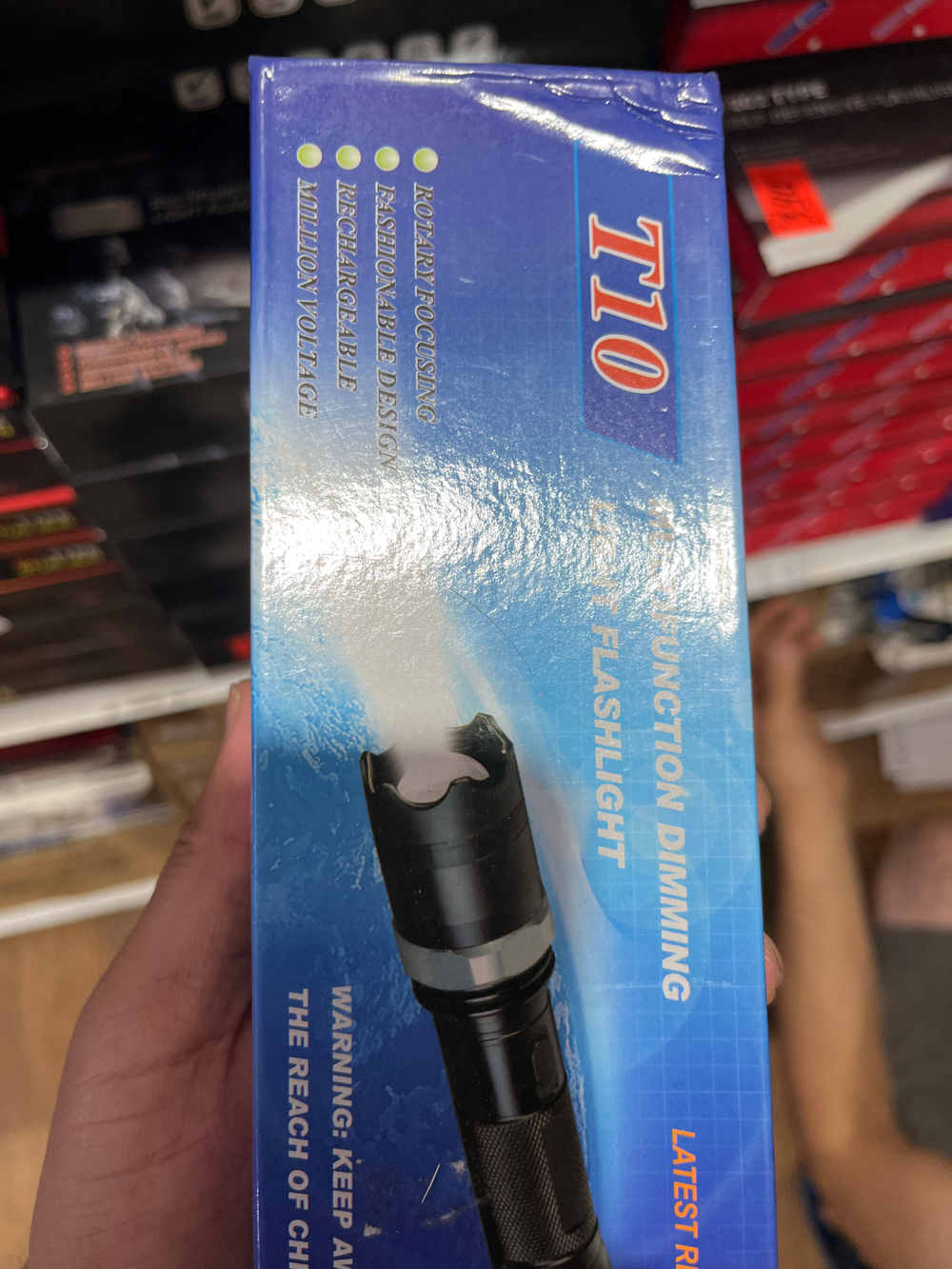 Фонарик ручной Т10