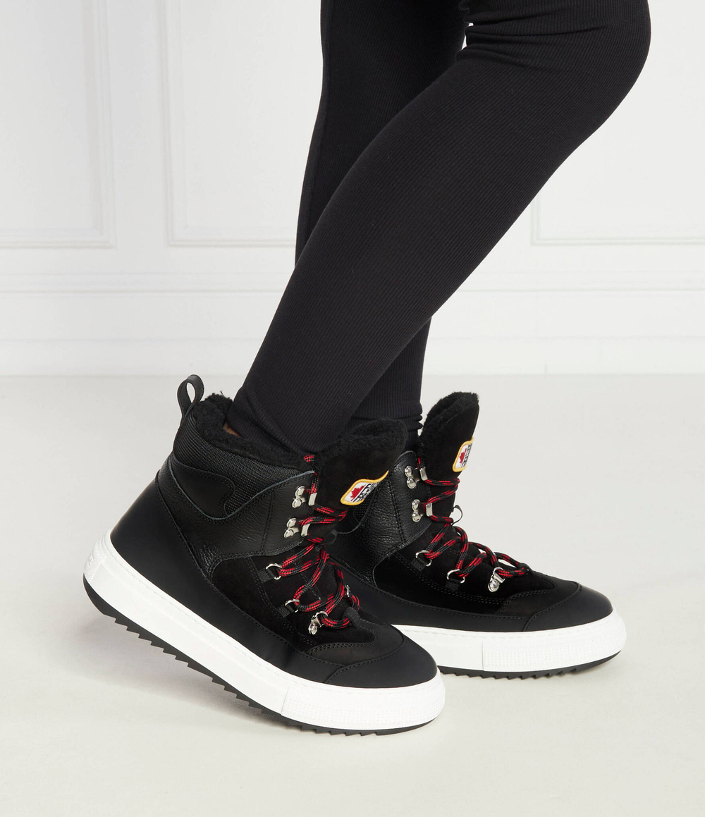 Кожаные угли Dsquared2 - черный(SNW0257 25100041)