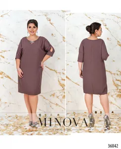 Платье 3132-В-мокко Minova
