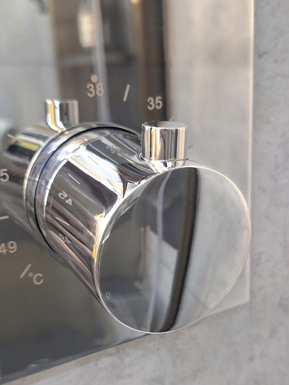 Душевая система с термостатом AltroBagno Unione 040407 Cr