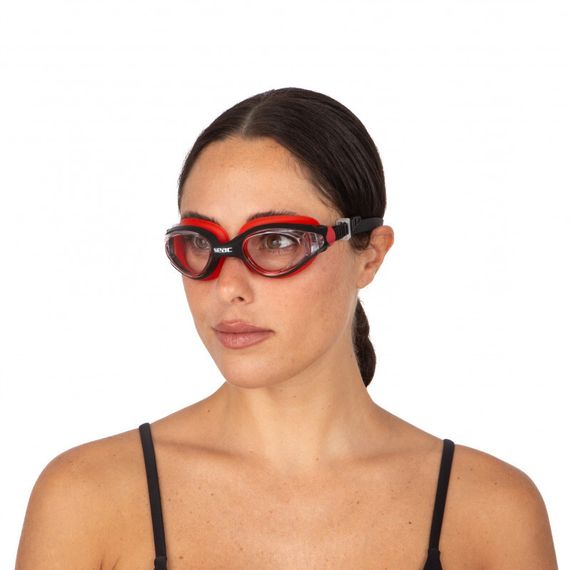 Очки для плавания Seac Ritmo черный/красный