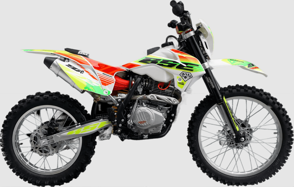 Кроссовый мотоцикл BSE Z2 21/18 Roqvi Green (015)