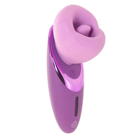 Вакуумный стимулятор с имитацией кунилингуса PipeDream Fantasy for Her Pleasure Sucker Purple 496912