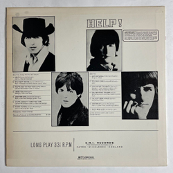 Винтажная виниловая пластинка LP The Beatles Help (Japan 1976) (No Obi) Yesterday