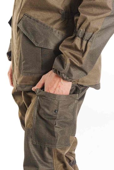 Костюм "Горка Деми" кур+бр (Вискоза, Хаки (палатка)