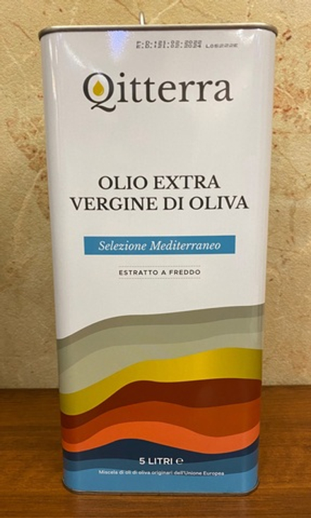 Под Заказ. Оливковое масло нерафинированное BONO Qitterra  5l Сицилия