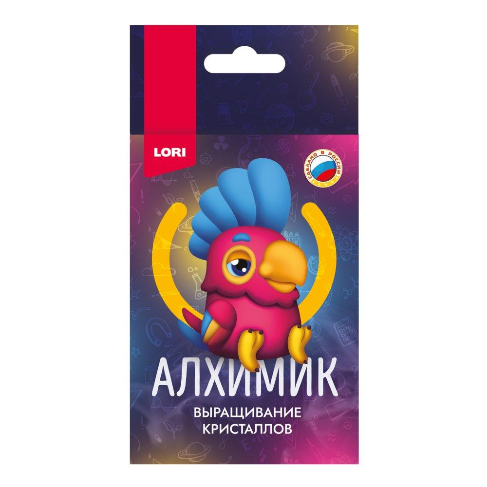 Алхимик. Выращивание кристаллов. Животные. "Малиновый попугай" (Lori)