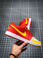 AIR JORDAN 1 LOW RED/YELLOW/WHITE