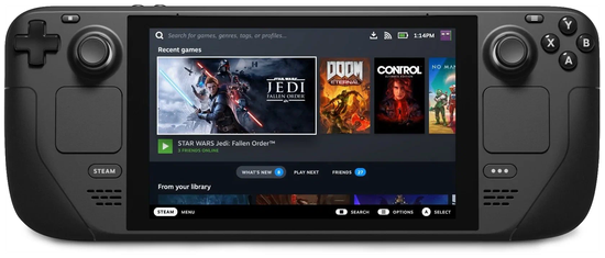 Игровая портативная консоль Valve Steam Deck 256Gb