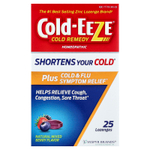 Cold Eeze, средство от простуды, натуральное средство для облегчения симптомов простуды и гриппа, натуральное ягодное ассорти, 25 пастилок