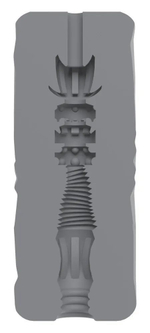 Серый мастурбатор Squeezable Masturbator 01