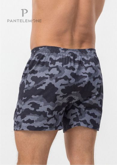 Трусы мужские семейные Pantelemone PMB-447, камуфляж серый