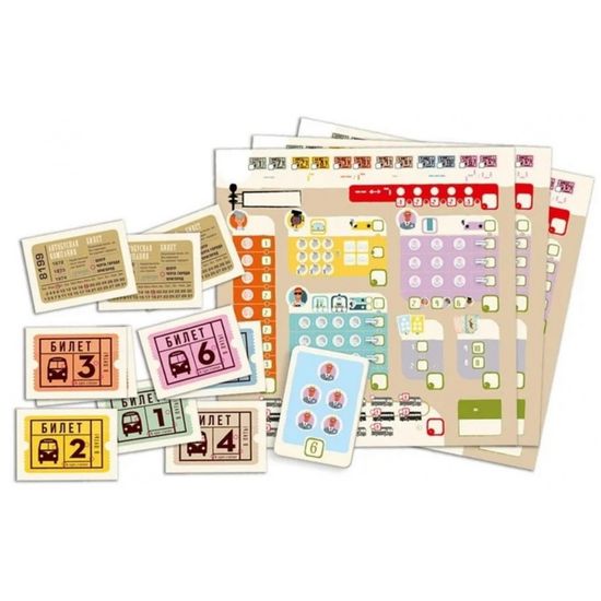 Настольная игра Счастливый билет. Нью-Йорк и Лондон