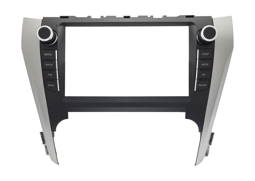 Комплект рамки с разъёмами 9" Toyota Camry 50 2011-2014 (овал) с кнопками - Car-Smart 7048K9
