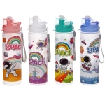 Бутылка питьевая пластиковая 700мл «Космос», микс цветов