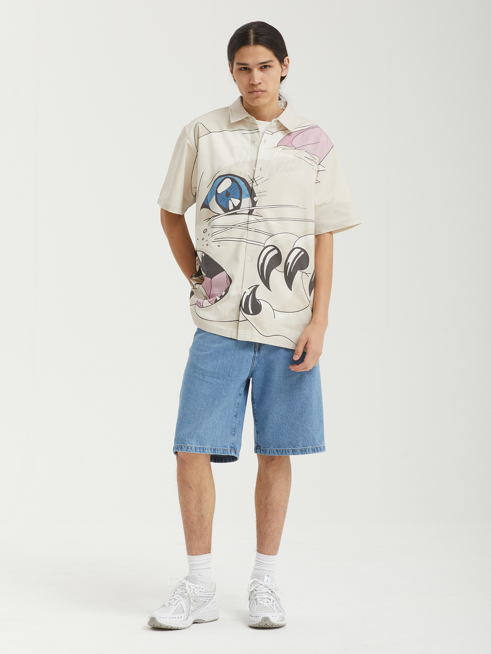 Мужская Рубашка Metal Claw Button Up