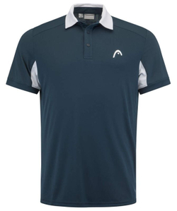 Мужское теннисное поло Head Slice Polo Shirt - небесный