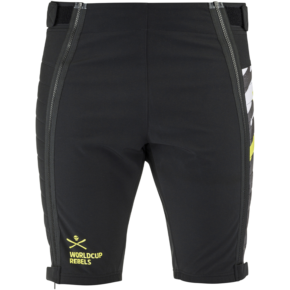 HEAD шорты горнолыжные юниорские  826850 RACE Shorts JR  BKYR (black/yellow race)