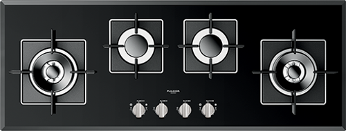 Газовая варочная панель Fulgor Milano FCH 1124 G 2DWK BK