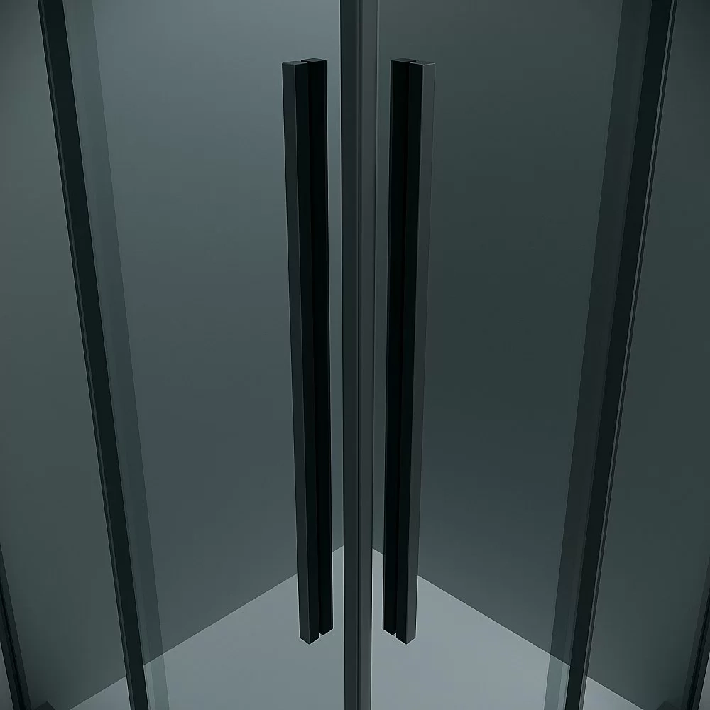 Душевой уголок Grossman Galaxy 300.K33.01.9090.21.10 90x90 стекло тонированное/профиль черный матовый
