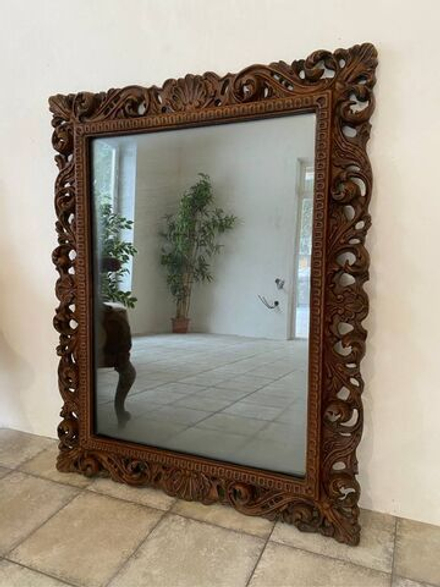 Зеркало резное винтажное