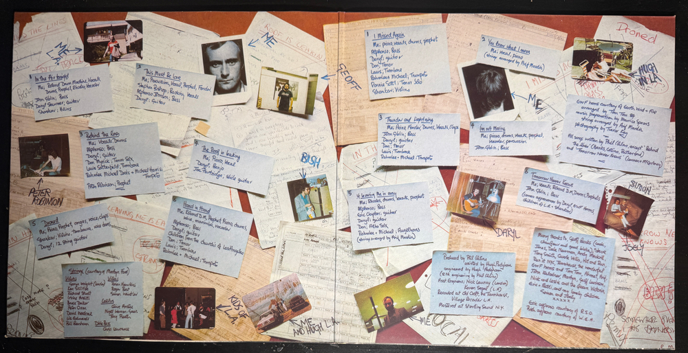 Phil Collins ‎– Face Value (Англия 1981г.)Т