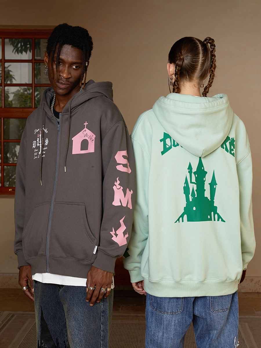 Худи DONSMOKE "DSM Castle" Oversized Zip-Hoodie