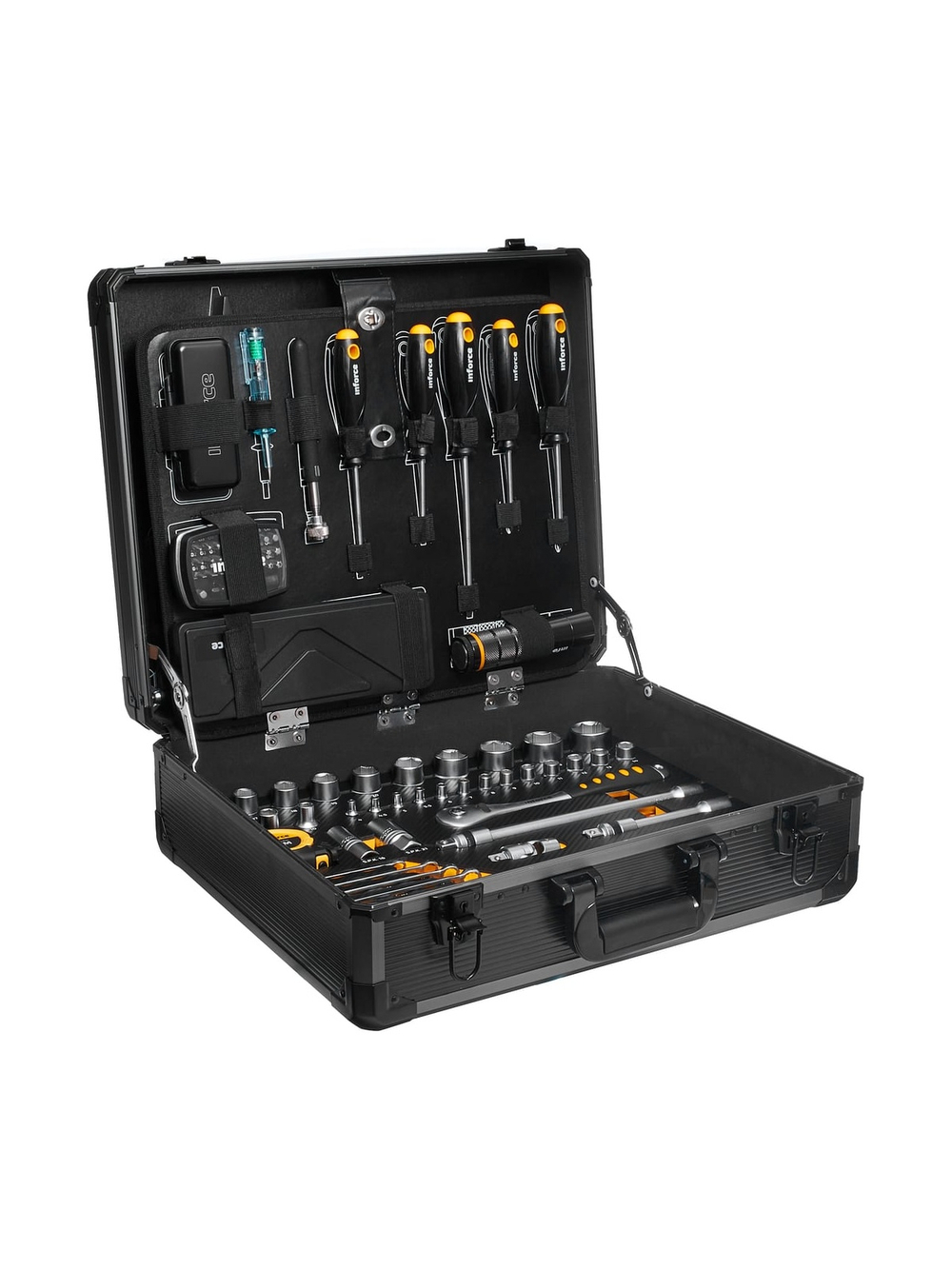 Набор инструментов Inforce 152 предмета 1/2 дюйма и 1/4 дюйма 06-07-18