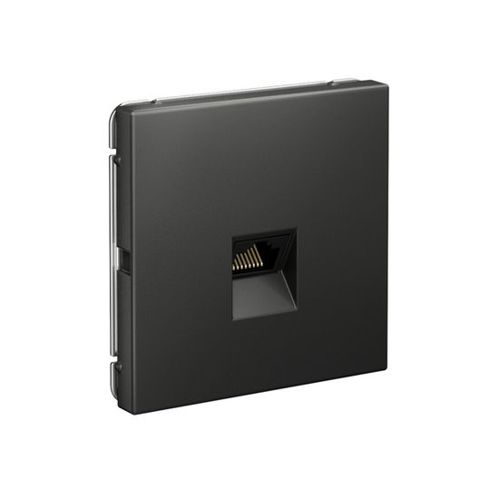 Розетка компьютерная ArtGallery RJ45 кат.6A механизм базальт SE GAL001486