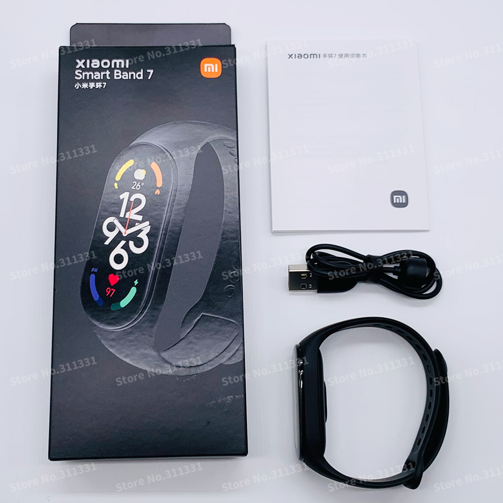 Браслет Xiaomi MI Band 7 Black