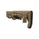 Телескопический приклад с подщечником Atom CP (цветной), K.Arma