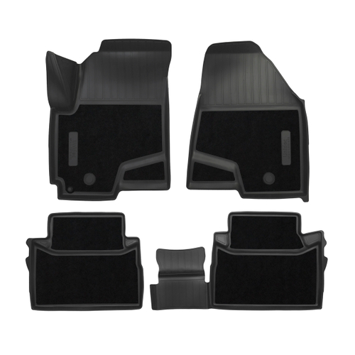 Ковры в салон Norplast для JETOUR X50 (2024-), Черный, арт.NPA11-C375-670-CM