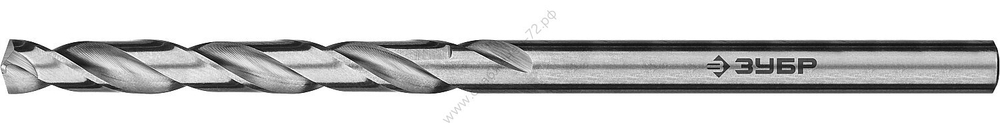 ЗУБР ПРОФ-А 2.9х61мм, Сверло по металлу, сталь Р6М5, класс А