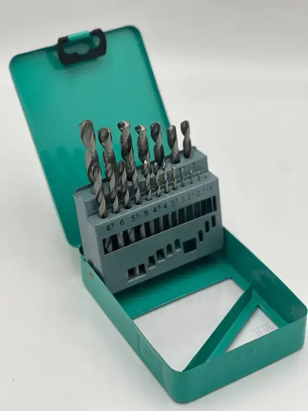 Набор сверл по металлу 19 шт.