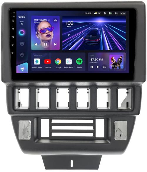 Магнитола для Lada 4x4, Urban, Bronto 1993-2019 - Teyes CC3 Android 10, Быстрая, CarPlay, SIM-слот